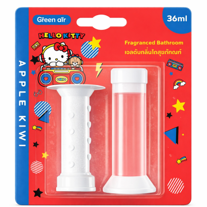 เจลดับกลิ่นโถสุขภัณฑ์ Hello Kitty 36 มล. สีแดง